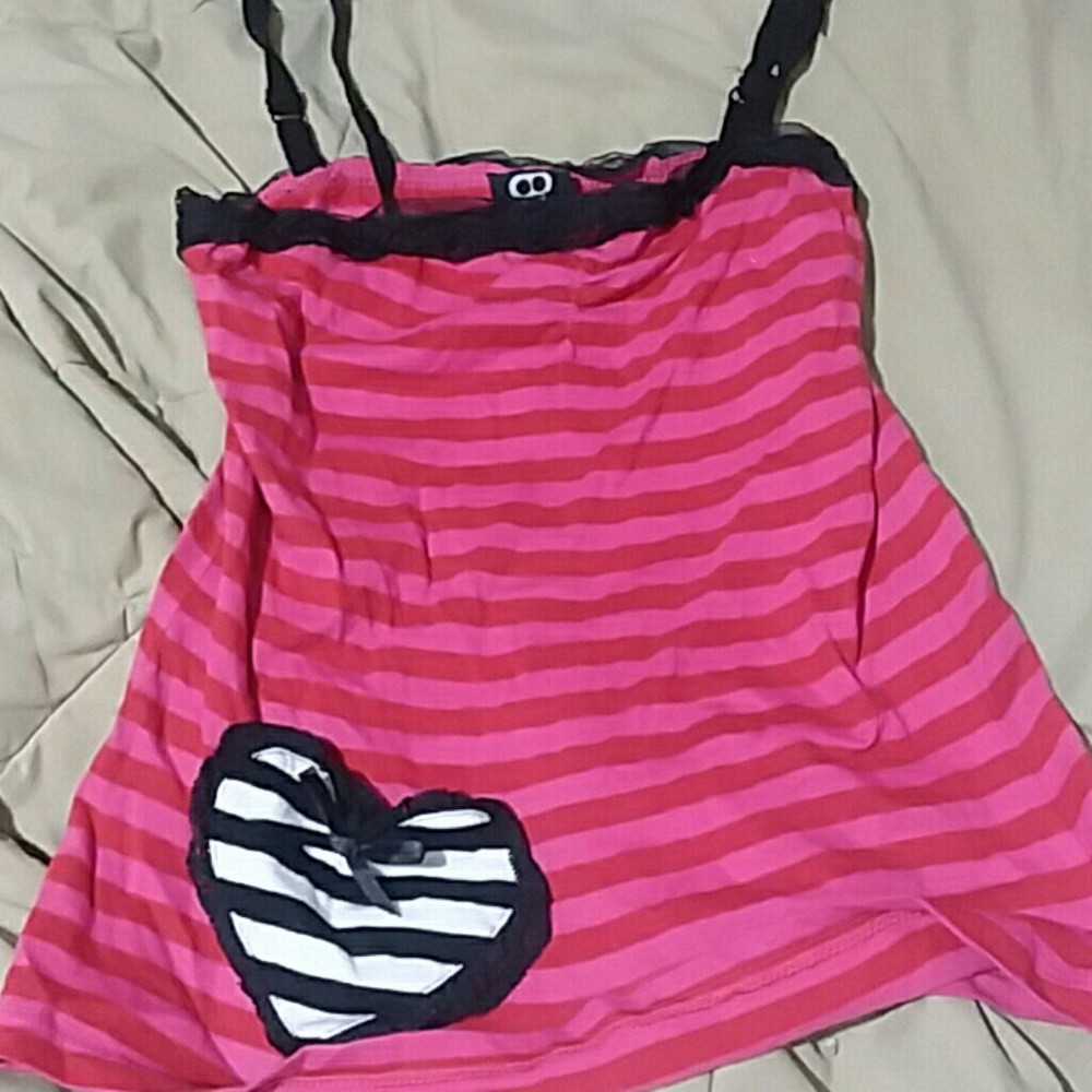 Shirt with heart pocket